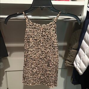 Cheetah Crop top tank